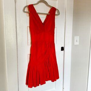 Rebecca Taylor Ruffle Detail Dress